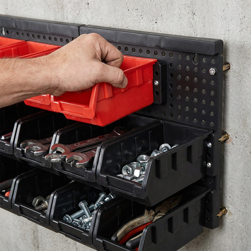 ⚡ HOT ITEM 2026 -50% | Wall Mount 30-Bin Organizer | Home & Office Must-Have 💼📌