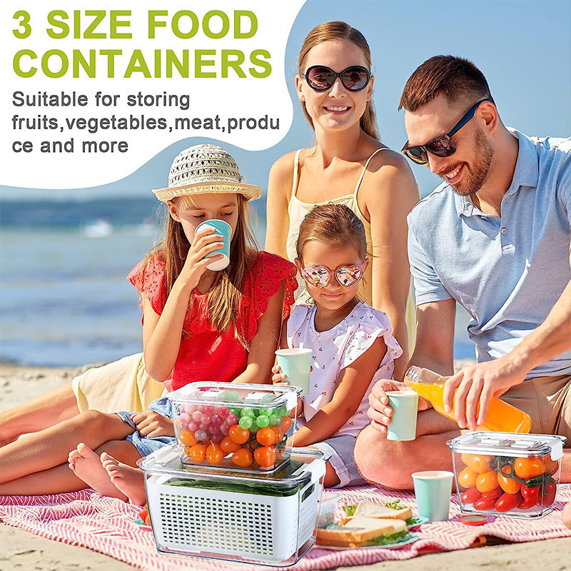 [Practical Gift] Fresh Produce Vegetable Fruit Storage Container