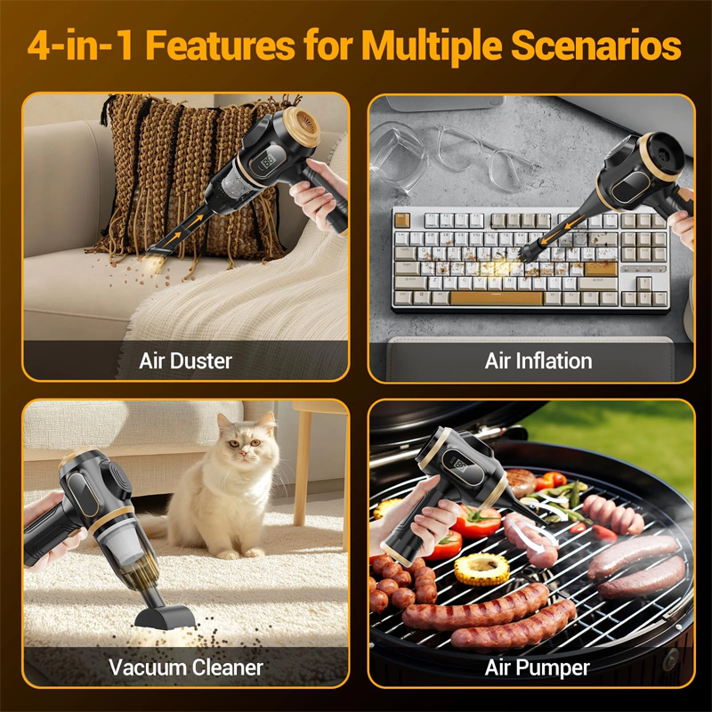 ⏳🔥LIMITED-TIME 50% OFF! ⏰🎉 2026 Sale — Over 25,000 Sold! 🚗 Cordless 4-in-1 Car Vacuum – 12000Pa Suction 💨