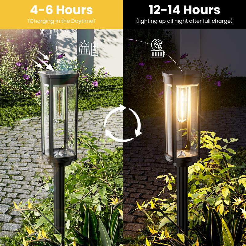 💥Solar Lights! Large panel, 12–14H & weatherproof. Brighten your garden – grab yours! ✅