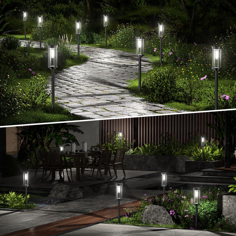 💥Solar Lights! Large panel, 12–14H & weatherproof. Brighten your garden – grab yours! ✅