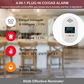 4-in-1 Plug in CO and Natural Gas Detector