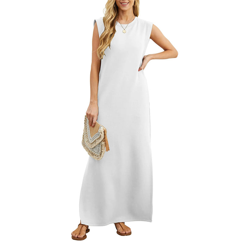 ⏳LAST DAY SALE 50% OFF!!💕Women's Wrinkle-Free Casual Dress with Split Hem