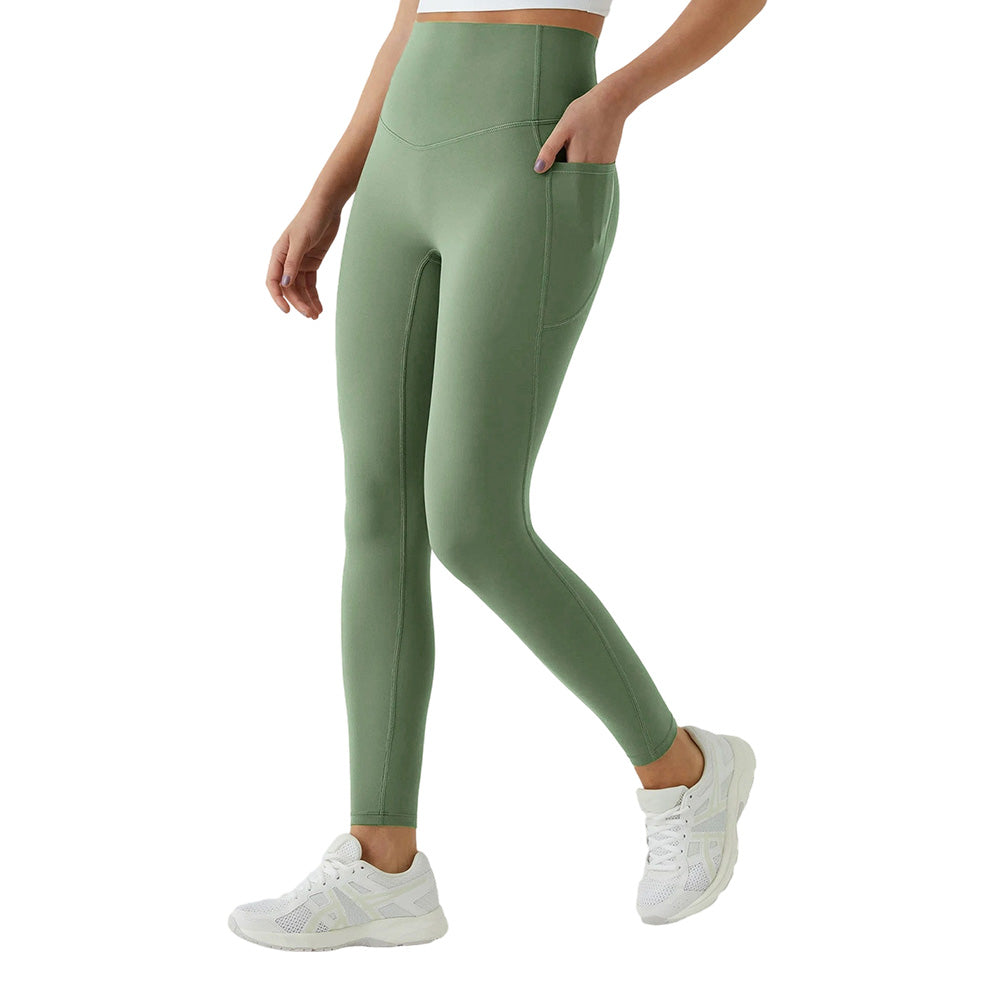 High Waisted Scrunch Butt Lifting Tummy Control Pocket Shaping Training Leggings