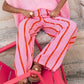 🎁New arrival 52% OFF💥Women's Striped Wide-Leg Casual Pants