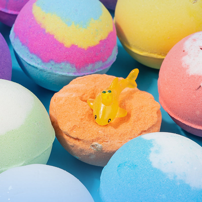 🛁 50% OFF |🌊 Ocean Theme Bath Bombs | 60g*12 Pcs, Foamy Bath Time & Fun Gift Idea ✨