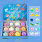 🛁 50% OFF |🌊 Ocean Theme Bath Bombs | 60g*12 Pcs, Foamy Bath Time & Fun Gift Idea ✨