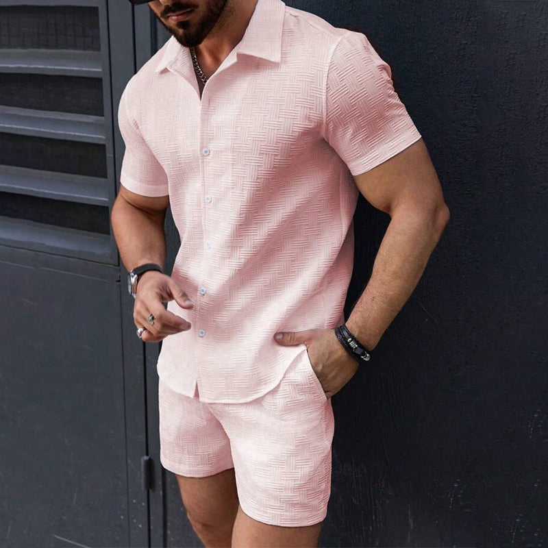 Men's Shirt & Shorts Set