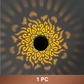 📢📢50% OFF !! ⏰🌿Solar Mandala Projection Lamp Waterproof Auto Light