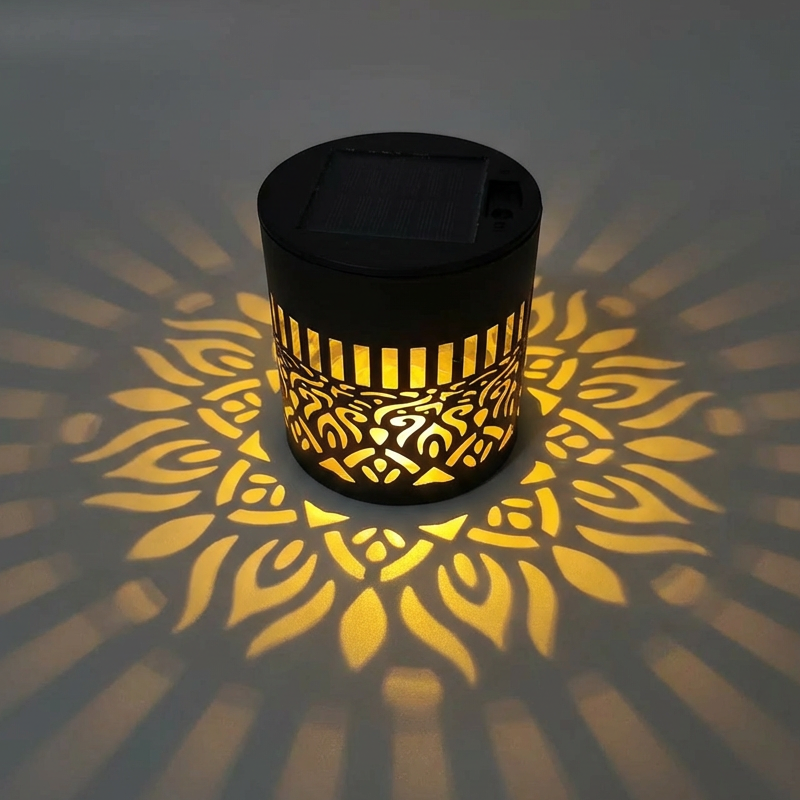 📢📢50% OFF !! ⏰🌿Solar Mandala Projection Lamp Waterproof Auto Light