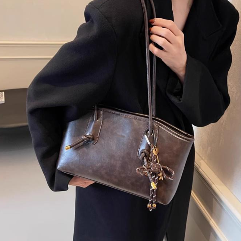 👜 46% OFF NOW! ✨ Women's Vintage PU Leather Shoulder Bag – Elegant Design, Spacious & Perfect for Daily Use 🌸