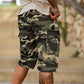 Men's Camouflage Cargo Shorts – Multi-Pocket, Adjustable Waist & Breathable Fabric (2XS–3XL)