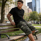 Men's Camouflage Cargo Shorts – Multi-Pocket, Adjustable Waist & Breathable Fabric (2XS–3XL)
