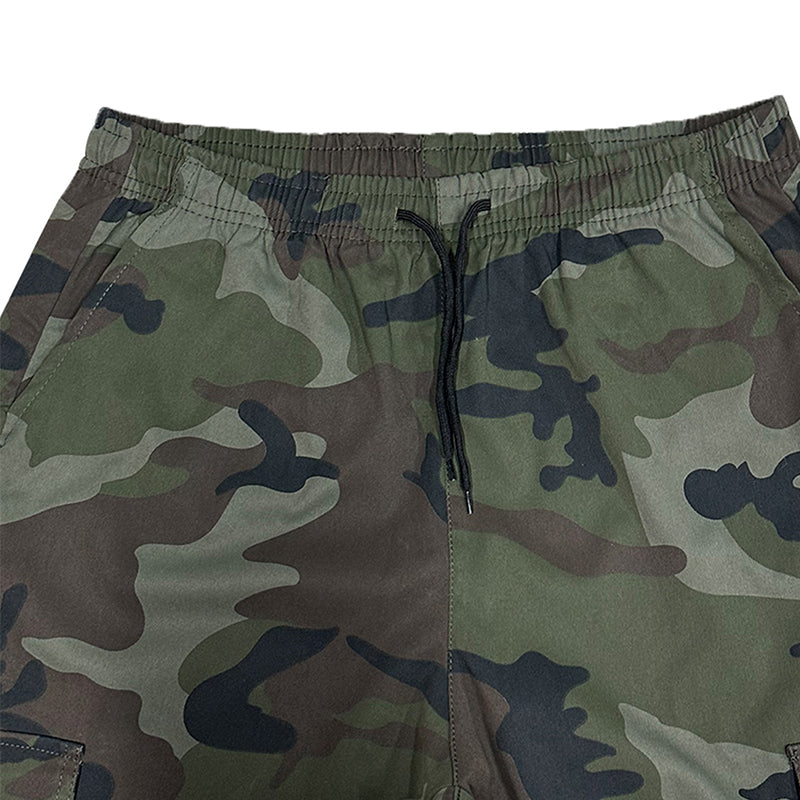 Men's Camouflage Cargo Shorts – Multi-Pocket, Adjustable Waist & Breathable Fabric (2XS–3XL)