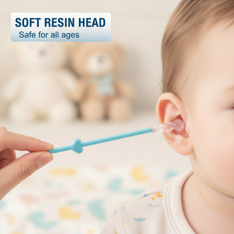 🥳 Last Day Buy 1 Get 1 Free 🦻 Reusable Earwax Remover with Soft Adhesive Tips – Removes Wax Effectively Without Cotton Mess 🧼👂✨
