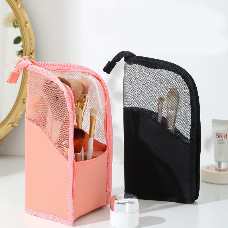 💖Upright Standing Makeup Brush Bag💖