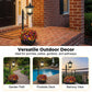 💐50% OFF ! Wrought Iron Solar Light – Retro Style & All-Weather 💡🌿【Limited Offer】