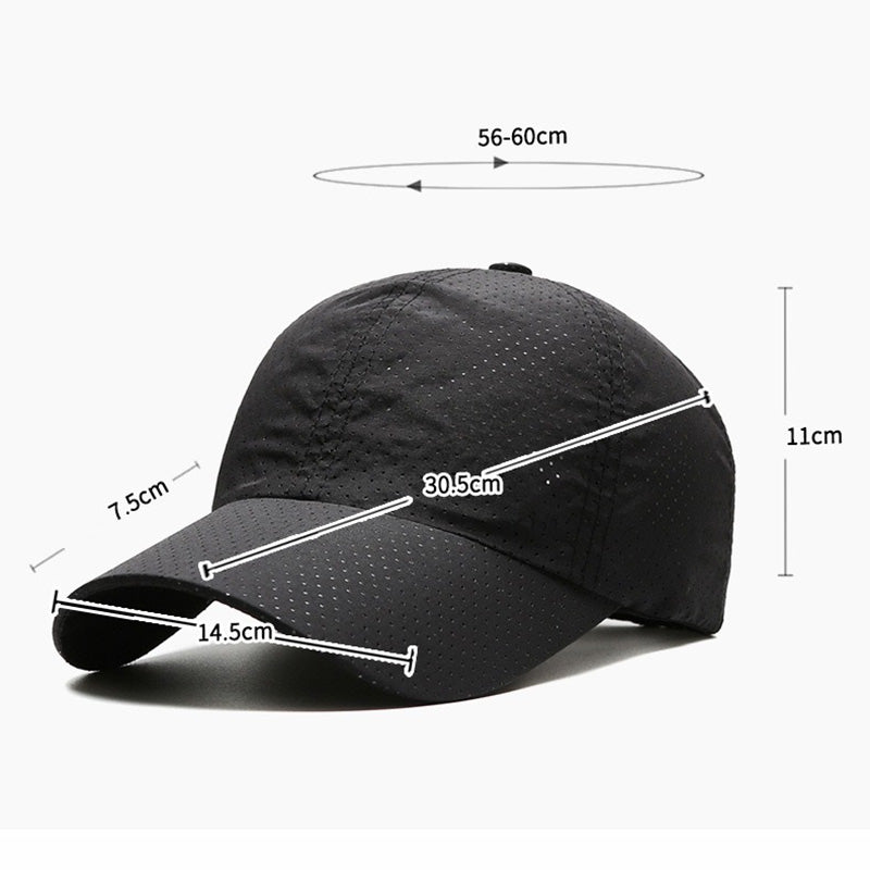 🧢 50% OFF NOW! 🌬️ Stylish Mesh Baseball Cap – Ultra-Breathable, Fast-Drying & Featherlight 🏃‍♂️