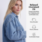 Casual Long Sleeve Denim Shirt Jacket