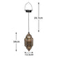 Hanging Solar Lantern Outdoor Decoration