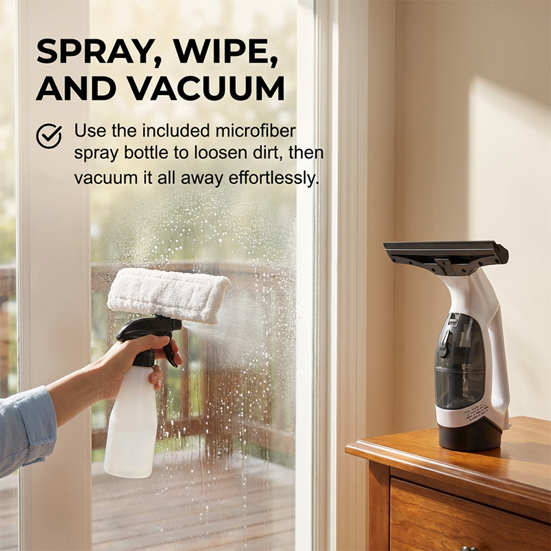 ⏰53% OFF NOW⚡Electric Window Vacuum Cleaner with Extension Rod✨