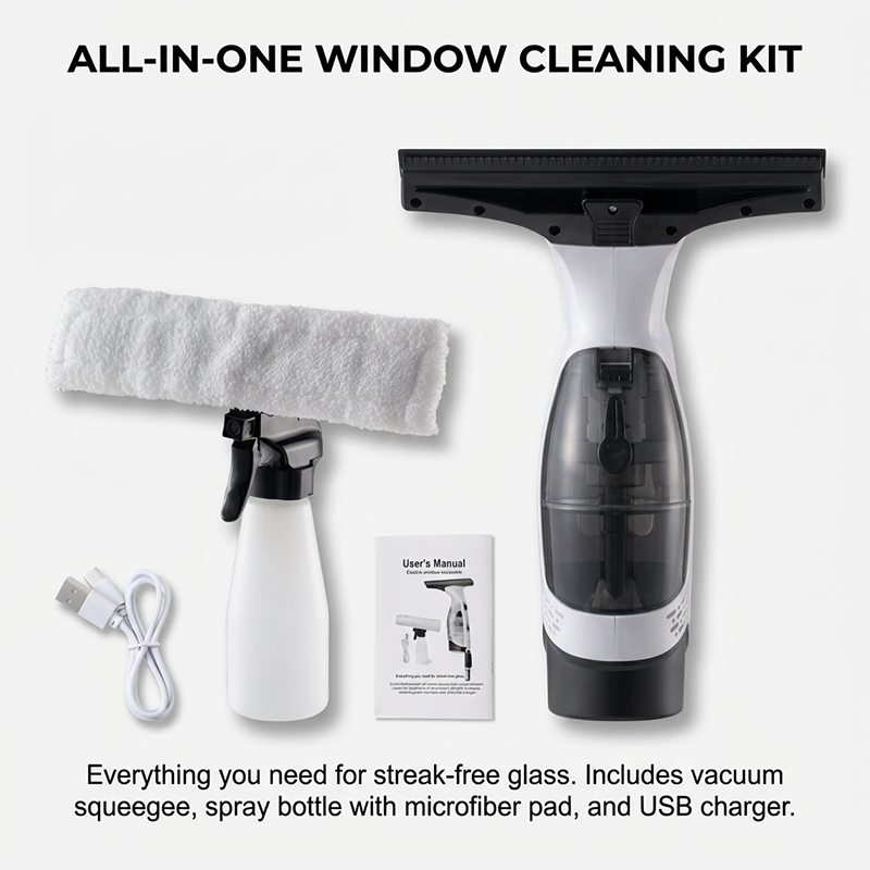 ⏰53% OFF NOW⚡Electric Window Vacuum Cleaner with Extension Rod✨