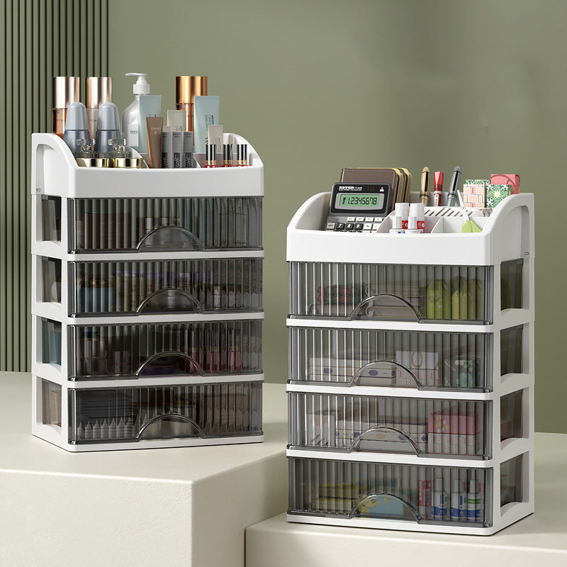 ⏰Limited-time 50% off💄✨Stackable Desktop Organizer with Clear Drawers