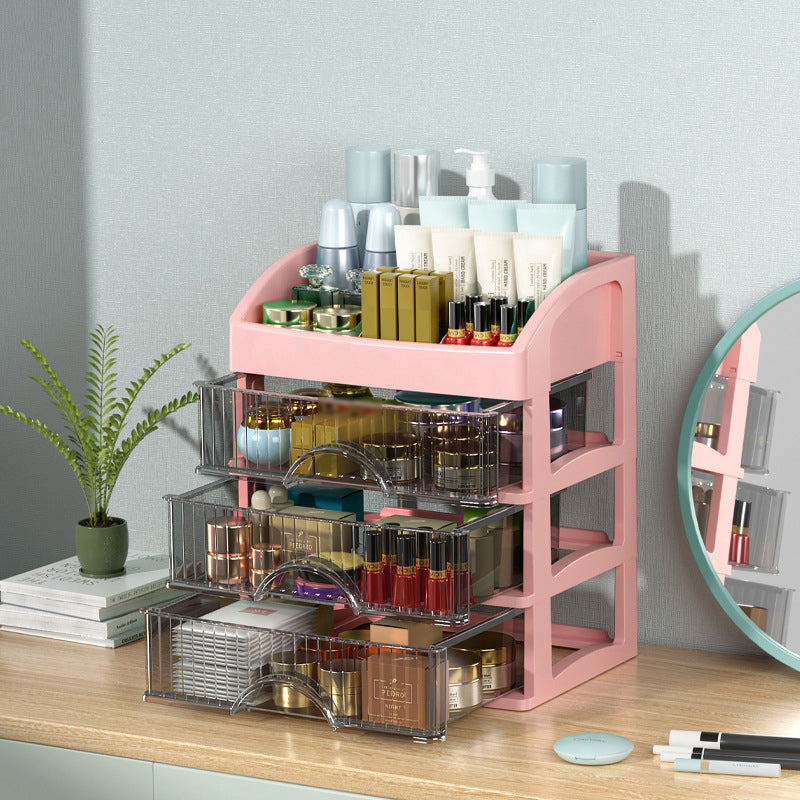 ⏰Limited-time 50% off💄✨Stackable Desktop Organizer with Clear Drawers