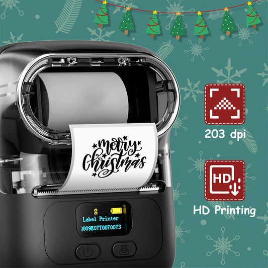 Creative Gift - Portable Wireless Thermal Label Maker Printer