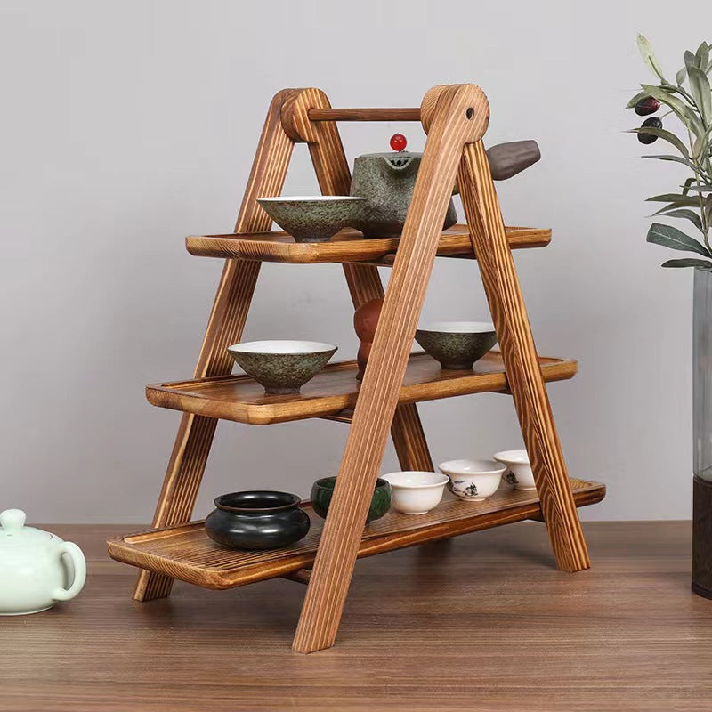 🔥50% OFF🔥3-Tier Wooden Serving Tray