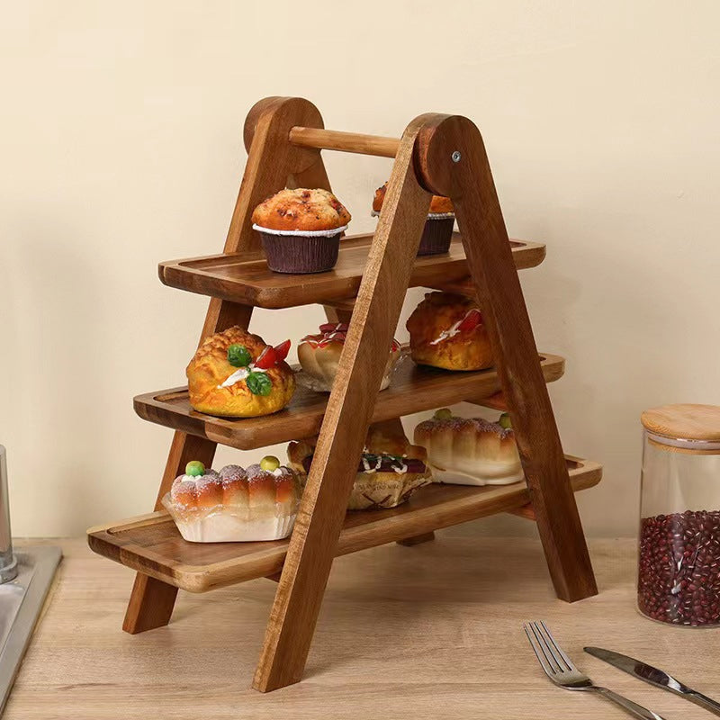 🔥50% OFF🔥3-Tier Wooden Serving Tray