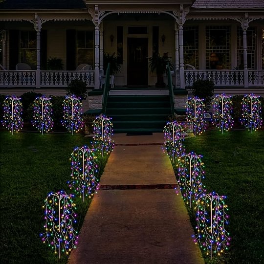💐50% OFF ! Solar Garden Lights – Warm & Inviting Glow for Patio ✨🏠【Limited Offer】