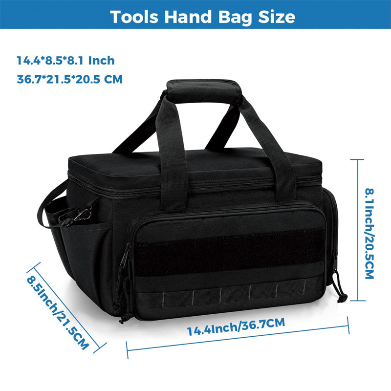 📢📢50% OFF !!!⏰14-Inch Heavy-Duty Canvas Tool Bag
