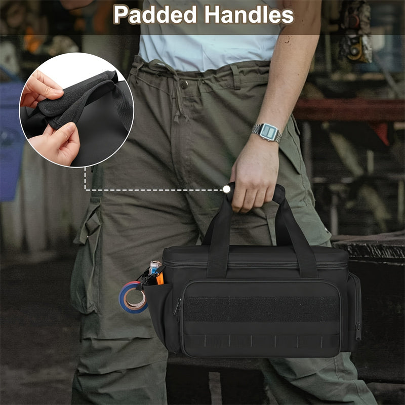 📢📢50% OFF !!!⏰14-Inch Heavy-Duty Canvas Tool Bag