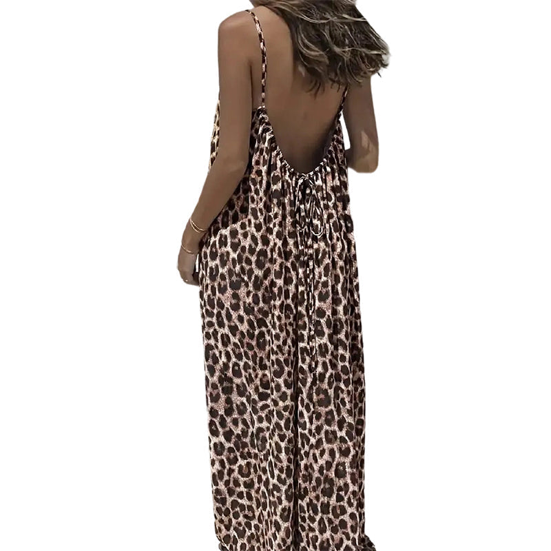 🔥💗LAST DAY SALE 50% OFF⚡50K+ SOLD🪞✨Backless Spaghetti Strap Maxi Dress👗Women Summer Lightweight Flowy Long Dress For Beach Vacation Evening Party UK Stock