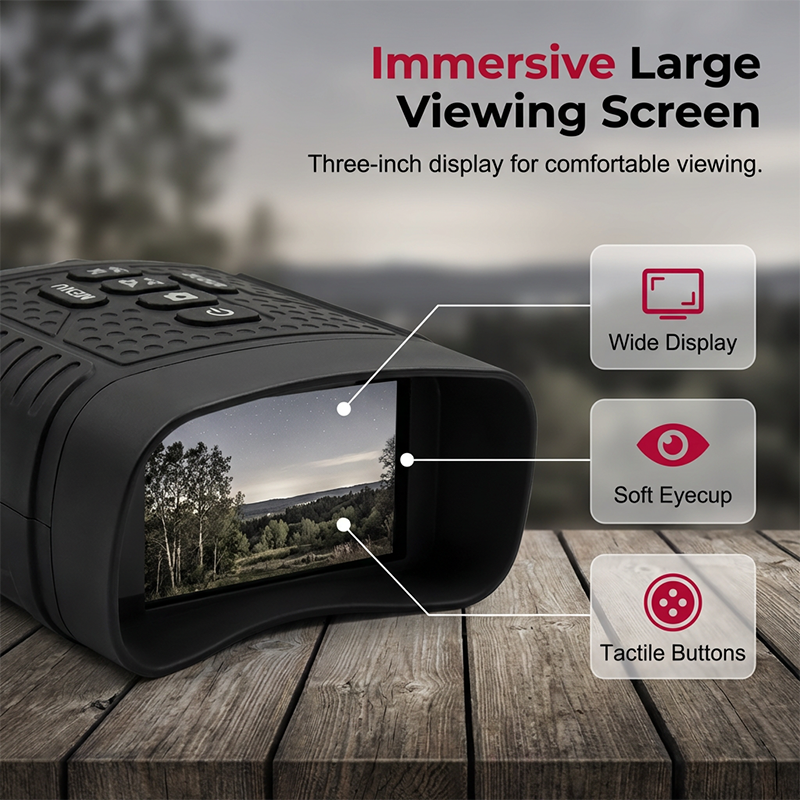 Digital Night Vision Binoculars with HD Photo & Video Recording