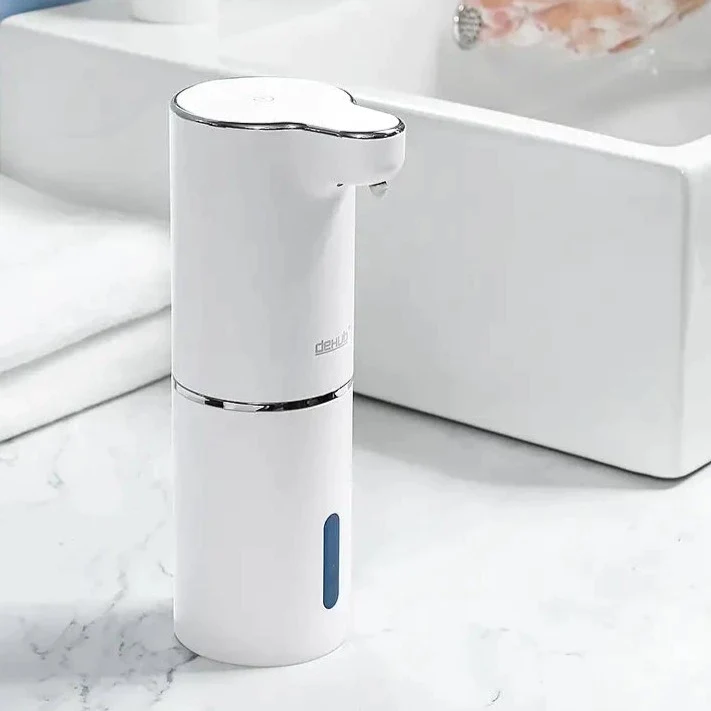 ⏳SAVE - 50%🧼 Automatic Foaming Soap Dispenser – Easy Foaming Hand Soap Dispenser for Bathroom, Kitchen & Home ✨