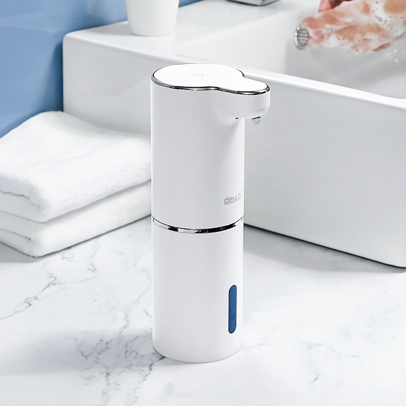 ⏳SAVE - 50%🧼 Automatic Foaming Soap Dispenser – Easy Foaming Hand Soap Dispenser for Bathroom, Kitchen & Home ✨