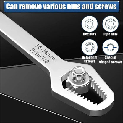 🔥2026 New Arrival🔥Multi-Function Self-Adjusting Dual Head Wrench