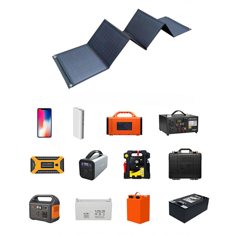Foldable Solar Panel Charger Set