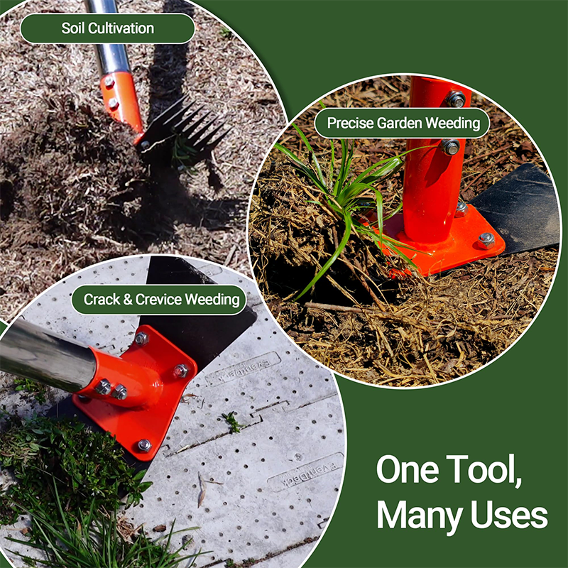 🔥44% OFF for a limited time🔥2-in-1 Garden Hoe and Rake with Long Handle