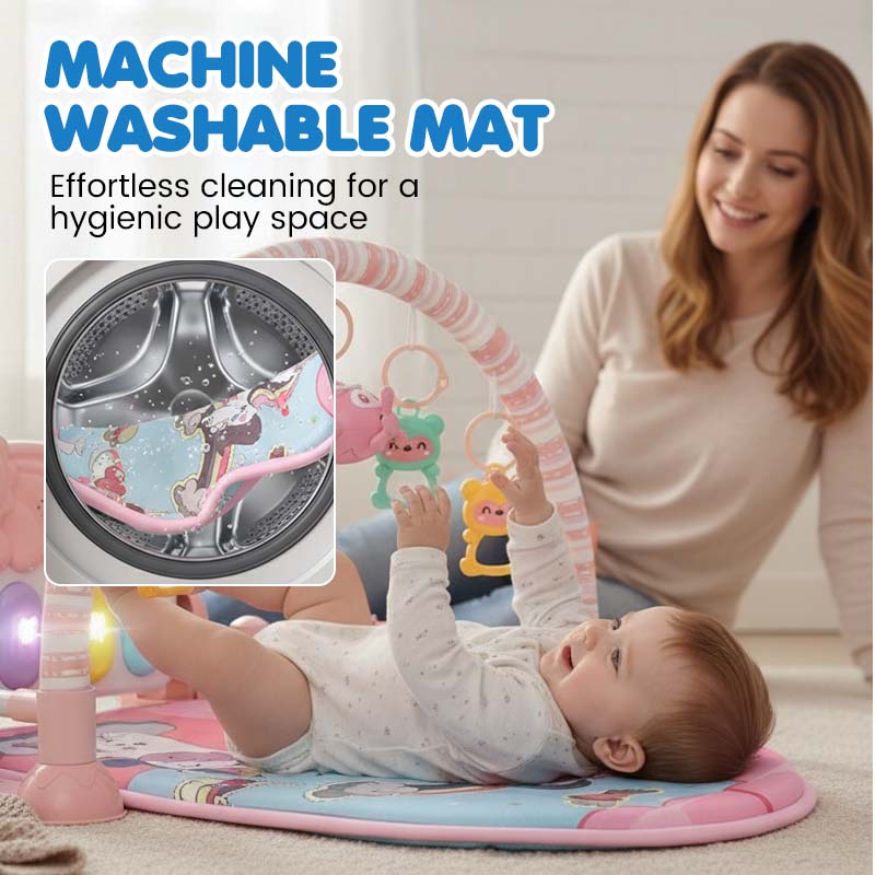 🥳2026 HOT SALE🥳💞50K+ SOLD!💥50% OFF! 🔥3-in-1 Baby Musical Piano Play Mat