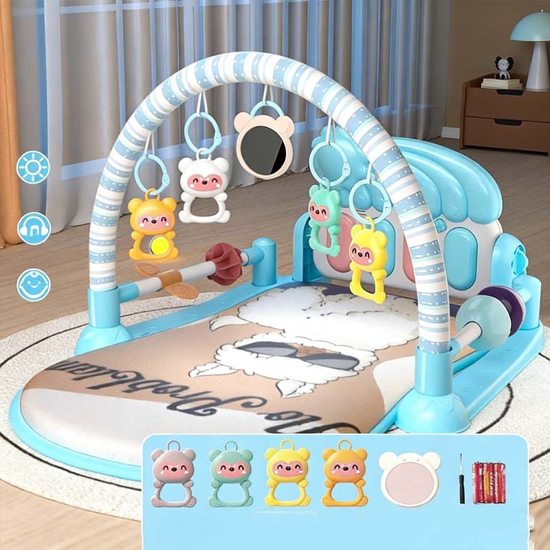 🥳2026 HOT SALE🥳💞50K+ SOLD!💥50% OFF! 🔥3-in-1 Baby Musical Piano Play Mat