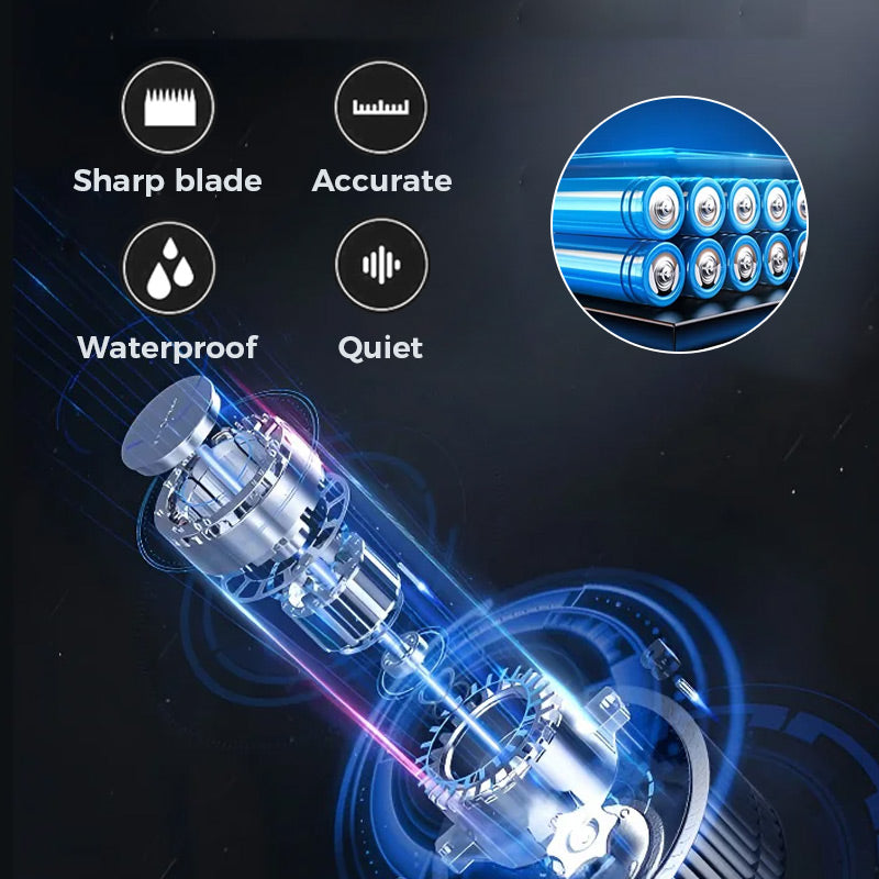 🔥50% OFF🔥Multi-Function Electric Waterproof Cordless Shaver