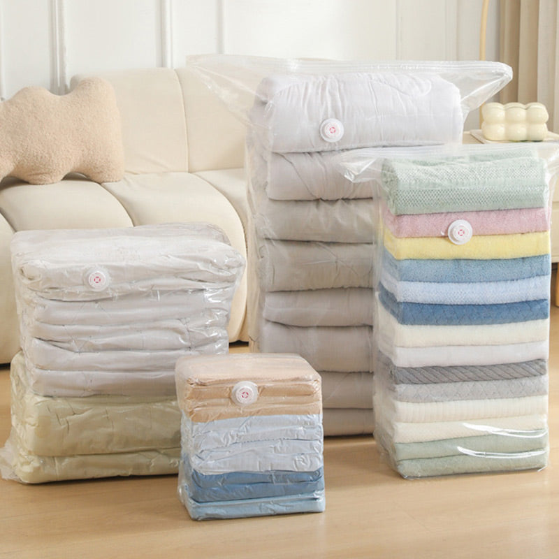 🥳HOT SALE🥳💞50K+ SOLD! Vacuum Bag – Press to seal, waterproof & space-saving. Tidy closet – grab yours! ✅