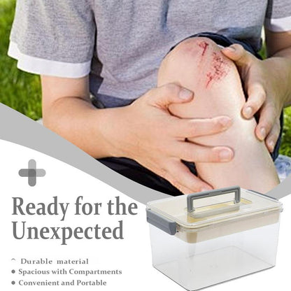 ⏳🔥LIMITED-TIME 50% OFF! Multi-Layer Medicine Storage Box with Handle