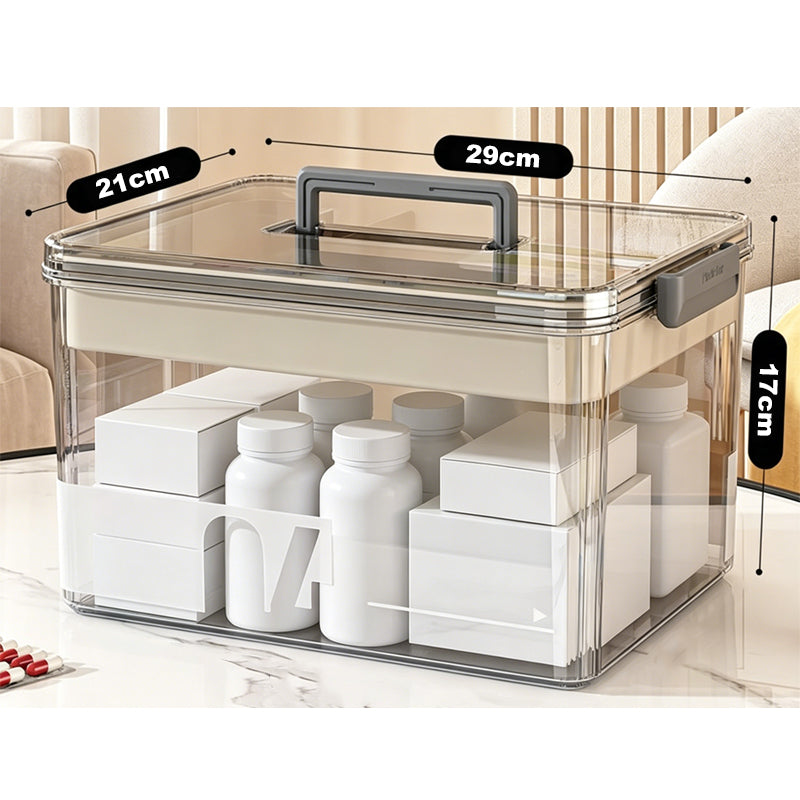 ⏳🔥LIMITED-TIME 50% OFF! Multi-Layer Medicine Storage Box with Handle