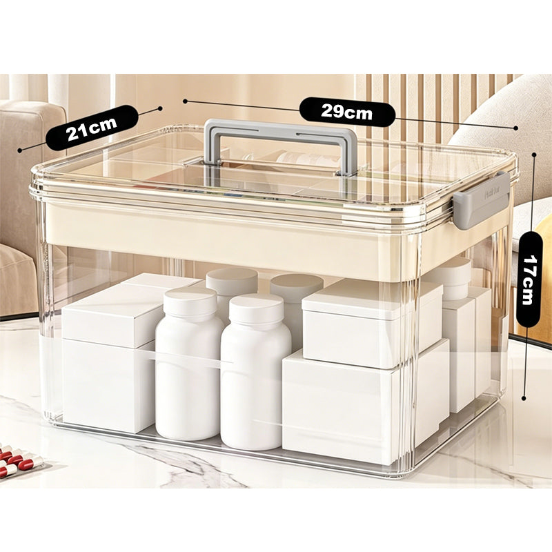 ⏳🔥LIMITED-TIME 50% OFF! Multi-Layer Medicine Storage Box with Handle
