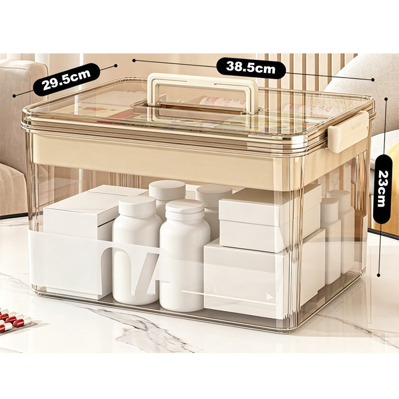 ⏳🔥LIMITED-TIME 50% OFF! Multi-Layer Medicine Storage Box with Handle