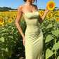 Summer Backless Floral Spaghetti Strap Dress